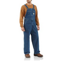 Carhartt Washed-Denim Bib Overalls - Unlined